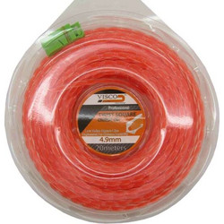 Visco Μεσινέζα Στριφτή Τετράγωνη 4.9mm x 20m