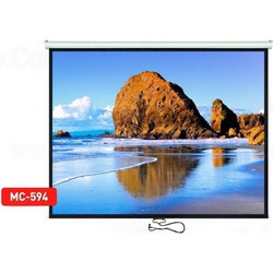 Maclean MC-594 Οθόνη Προβολής Projector Τοίχου / Οροφής 4:3 200x150cm / 100"