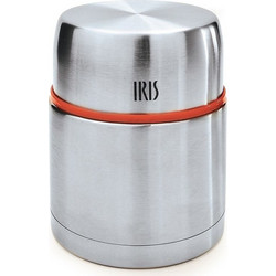 Iris Barcelona Δοχείο Φαγητού Θερμός Inox 500ml Ασημί