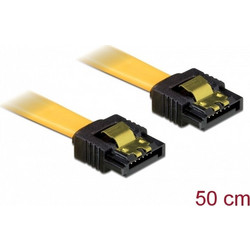 DeLOCK 82477 Καλώδιο Σκληρού Δίσκου 7-Pin SATA III to 7-Pin SATA III 0.5m Yellow