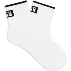 UGG Βαμβακερές Γυναικείες Κάλτσες Κοντές Λευκές 1158810