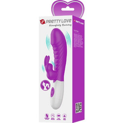 Pretty Love Naugthy Bunny Vibrator Δονητής Rabbit Μωβ