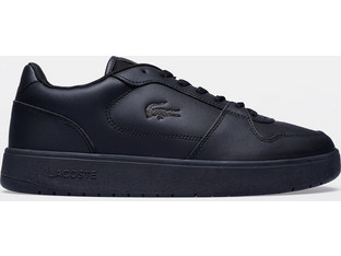 Lacoste Court Ace Ανδρικά Sneakers Μαύρα 50SMA007002H