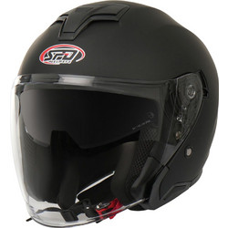 SPD 628 Black Κράνος Μηχανής Jet 1350gr