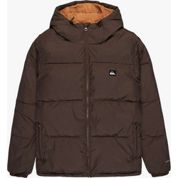 Quiksilver Αθλητικό Ανδρικό Μπουφάν Χειμωνιάτικο Puffer Καφέ EQYJK04173