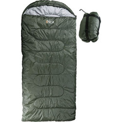 Inca Sleeping Bag Μονό 2 Εποχών Πράσινο 0600-105-09