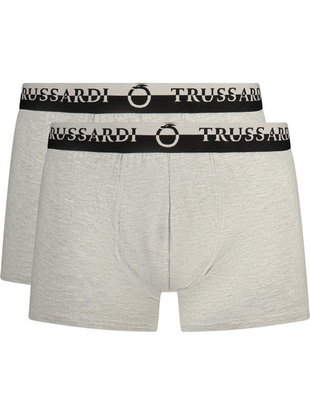 Trussardi Ανδρικά Μποξεράκια Σετ 2Pack Γκρι TRU2UTR03-GR16