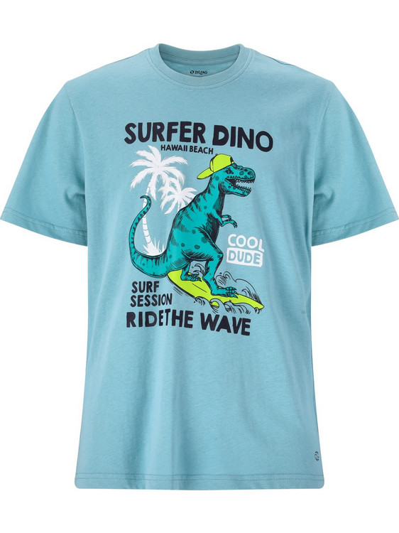 Zig-Zag Παιδικό T-Shirt Κοντομάνικο Γαλάζιο 2189