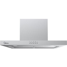 Midea MCT606 Απορροφητήρας Καμινάδα-Τζάκι 60cm Inox