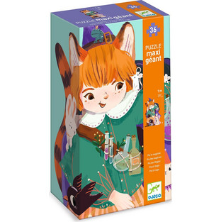 Παιδικό Puzzle Djeco Γίγας Ο Σκανταλιάρης Μάγος 36 Κομμάτια