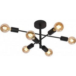 Bronze Design Lighting industrial Ν.192 Κρεμαστό Φωτιστικό Οροφής Πολύφωτο
