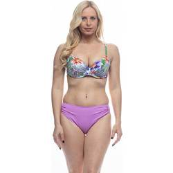 Lucero Bikini Set με Ενίσχυση Floral Λιλά Πολύχρωμο 180856D