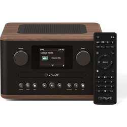 Pure Classic C-D4 Mini Ηχοσύστημα Hi-Fi 15W με CD Player Beige Brown