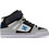 DC Pure Παιδικά Sneakers Μποτάκια Μαύρα Γκρι ADBS300324-HYB