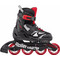 Rollerblade Microblade Inline Αυξομειούμενα Rollers Παιδικά Μαύρα Κόκκινα Rollerblade Microblade Inline Αυξομειούμενα Rollers Παιδικά Μαύρα Κόκκινα