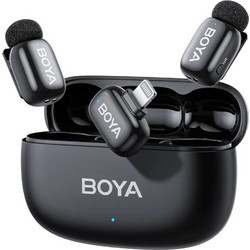 BOYA mini 2 iPhone Σετ 2 Μικρόφωνα Πέτου Lightning