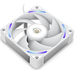 NZXT F120X Case Fan 120mm RGB με Σύνδεση 4-Pin PWM White