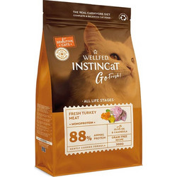 Wellfed InstinCat Go Fresh Sensitive & Sterilised with Turkey 4.5kg