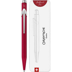Caran d'Ache 849 Colormat-X Red Στυλό Διαρκείας 0.7mm Μπλε 233.351706
