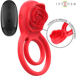 Intense Gail Vibrator Κλειτοριδικός Δονητής για Ζευγάρια με Τηλεχειριστήριο Κόκκινος