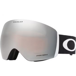 Oakley Flight Deck L OO7050-01 Μάσκα Σκι & Snowboard Ενηλίκων με Φακό Καθρέπτη Aσημί