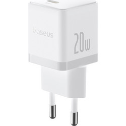 Baseus Palm Φορτιστής χωρίς Καλώδιο με Θύρα USB-C 20W Power Delivery White
