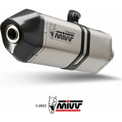 MIVV Speed Edge Τελικό Εξάτμισης για BMW R 1250GS με Σιγαστήρα Titanium