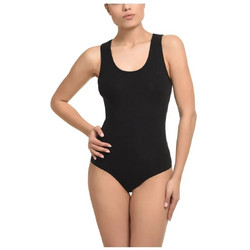 Helios Αμάνικο Γυναικείο Κορμάκι Slip Μαύρο 80667