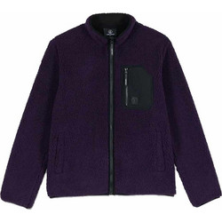 Volcom Ανδρική Ζακέτα Fleece με Φερμουάρ Μωβ A4832306-DPL