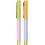 Designworks Colour Block Lilac & Cornflower Σετ Στυλό Διαρκείας Μαύρο 2τμχ DCBS-1009