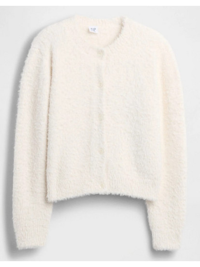 Gap Παιδική Ζακέτα Fleece με Κουμπιά Μπεζ 844518000