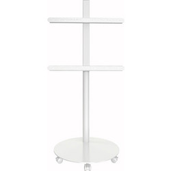 Techly ICA-TR102W Βάση Τηλεόρασης Δαπέδου Περιστρεφόμενη με Βραχίονα 32"-70" έως 45kg