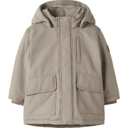 Name It Παιδικό Μπουφάν Χειμωνιάτικο Puffer Μπεζ 13244328