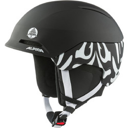 Alpina Nax Hybrid Κράνος Σκι & Snowboard Μαύρο Λευκό