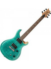 PRS Guitars SEPGTU Ηλεκτρική Κιθάρα Double Cut με Μαγνήτες HH & Ταστιέρα Rosewood Turquoise
