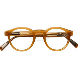 Alexander McQueen Frames 128 Ανδρικός Σκελετός Γυαλιών Οράσεως Κοκάλινος Κίτρινος