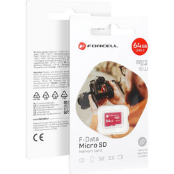Forcell F-Data microSD 64GB Class 10 U3 UHS-I