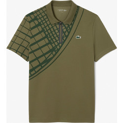 Lacoste Ανδρική Μπλούζα Polo Κοντομάνικη Πράσινη DH4756-E9F