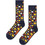 Happy Socks Star Ανδρικές Κάλτσες Ψηλές με Σχέδια Μαύρες P003373