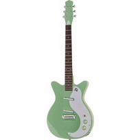 Danelectro 59M NOS+ Ηλεκτρική Κιθάρα 4/4 Double Cut με Μαγνήτες SS & Ταστιέρα Pau Ferro Seaform Green
