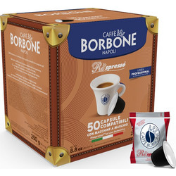 Borbone Κάψουλες Espresso Rosso Συμβατές με Μηχανή Nespresso 50τμχ