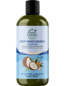 Petal Fresh Pure Coconut & Argan Oil Φυτικό Σαμπουάν για Επανόρθωση 475ml