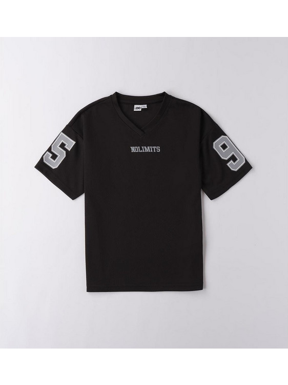 iDo Παιδικό T-Shirt Μακρυμάνικο Μαύρο 4B630-0658