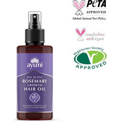 Ayumi Rosemary Ξηρό Λάδι Μαλλιών για Επανόρθωση & Όγκο 100ml