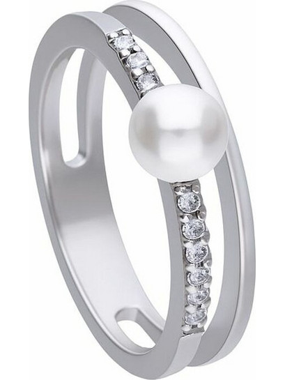 Diamonfire Γυναικείο Δαχτυλίδι Σειρέ Μισόβερο από Ασήμι 925 με Ζιργκόν 61199511111