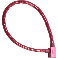 Luma Enduro 985 Αντικλεπτική Κουλούρα Μηχανής 170cm 8mm Κόκκινη