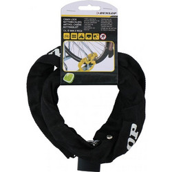 Dunlop 2077800 Αντικλεπτική Κουλούρα Μηχανής Μαύρη