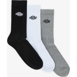 Dickies Ανδρικές Κάλτσες Ψηλές Μαύρες Λευκές Γκρι 3Pack DK0A88QJWHX1