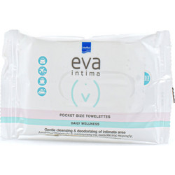 InterMed Eva Intima Pocket Size Daily Wellness Μαντηλάκια Ευαίσθητης Περιοχής 10τμχ