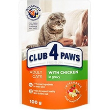 Club 4 Paws Premium Adult with Chicken in Gravy 85gr